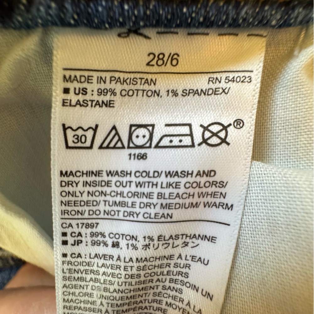 Banana Republic Curvy Girlfriend Mid-Rise Blue Women's Jeans 5-Pocket Sz: 28/6 - Picture 7 of 11